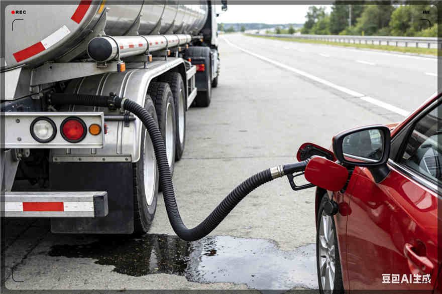 琼中汽车救援送水案例